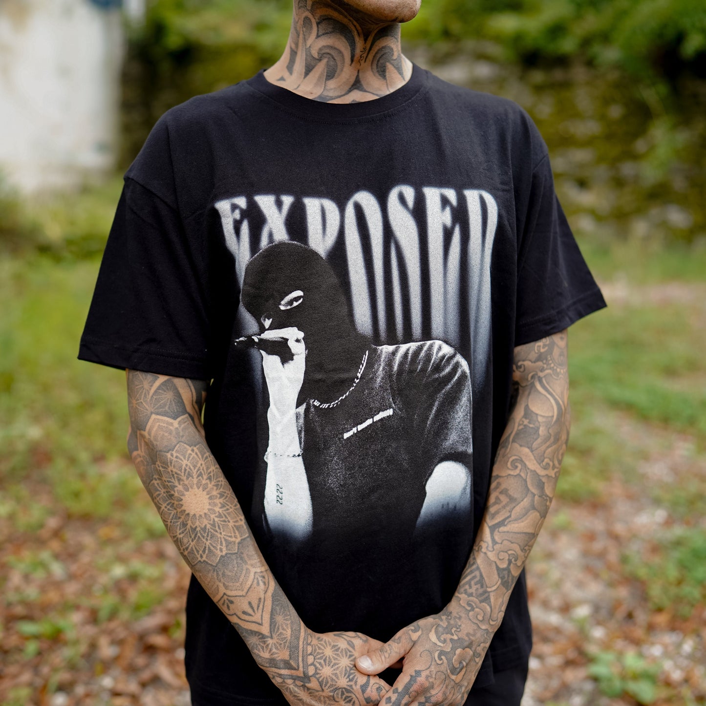 EXPOSED TOUR BLACK oversized/unisex