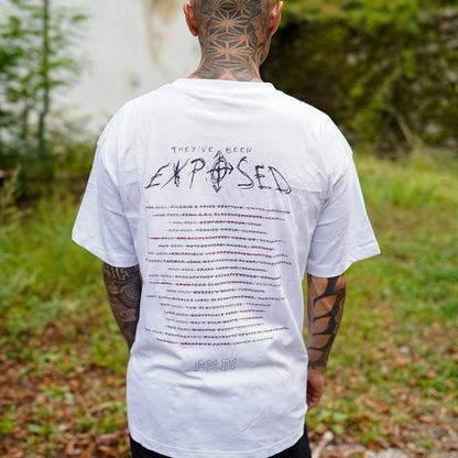 EXPOSED TOUR WHITE oversized/unisex