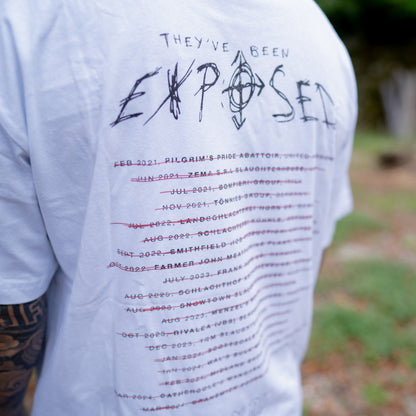 EXPOSED TOUR WHITE oversized/unisex