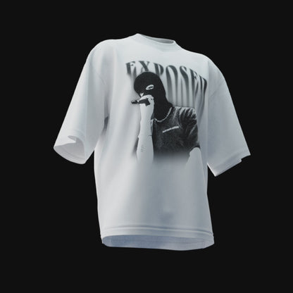 EXPOSED TOUR WHITE oversized/unisex