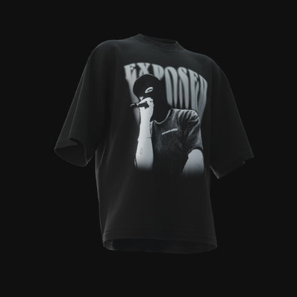 EXPOSED TOUR BLACK oversized/unisex