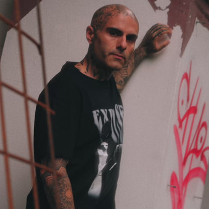 EXPOSED TOUR BLACK oversized/unisex